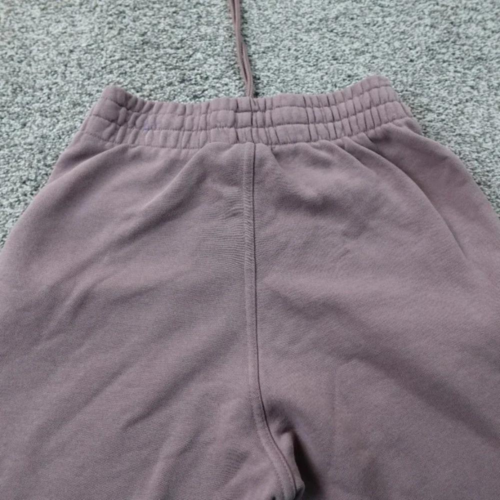 Adidas Sweatpants Mens XS‎ Purple Trefoil Warmup Jogger Drawstring Workout Gym